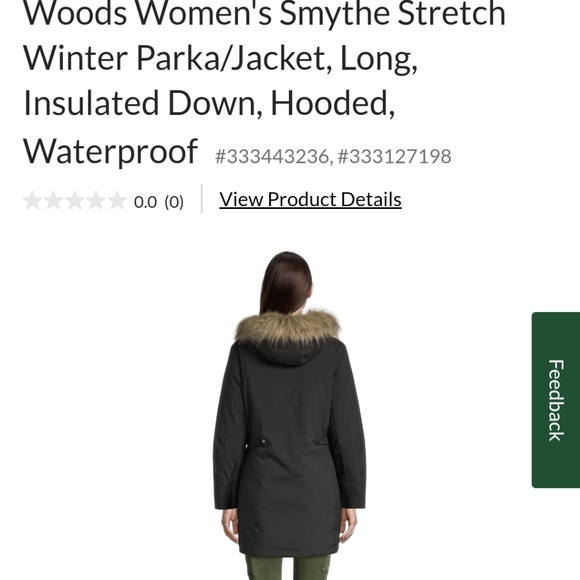 Wood's Winter Jacket ~Brand New With Tags - Picture 2 of 6